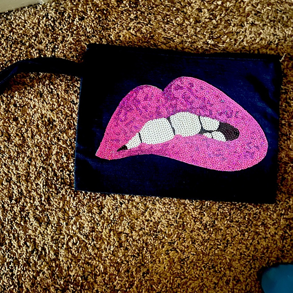 Jean wristlet/handbag